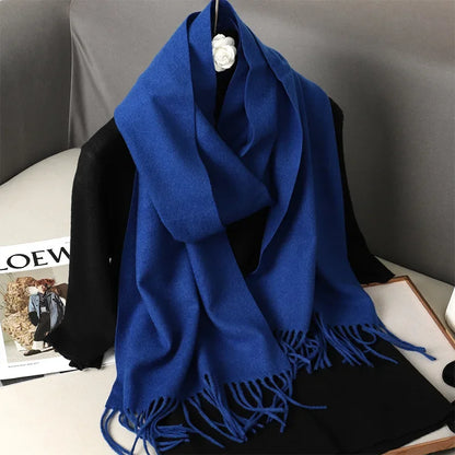 Scarf Warm Thicken Cashmere Shawl Scarves