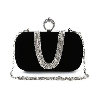 Luxury Diamond Luxury Clutch Chain Shoulder Bag Handbags