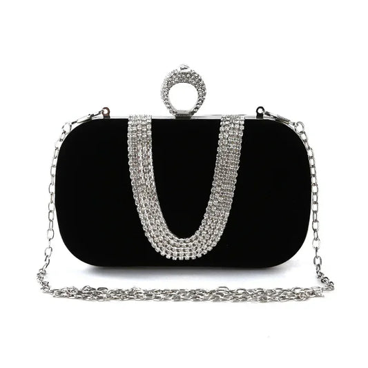 Luxury Diamond Luxury Clutch Chain Shoulder Bag Handbags