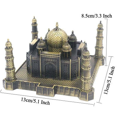 Metal Architecture Figurine World Famous Landmark Building