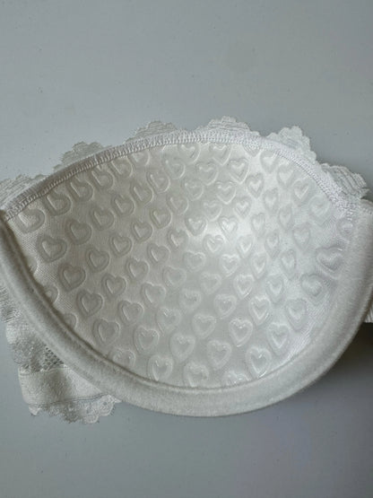 Strapless Lace Bra Front Closure Push-Up Bra Sexy Lingerie