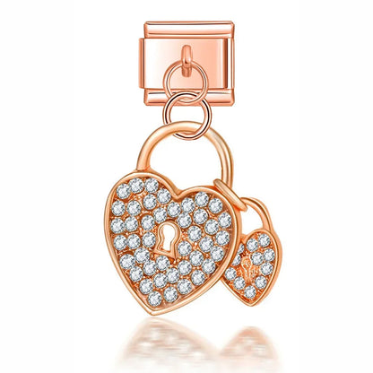 DANA Romantic Heart Love Dog's Bracelet