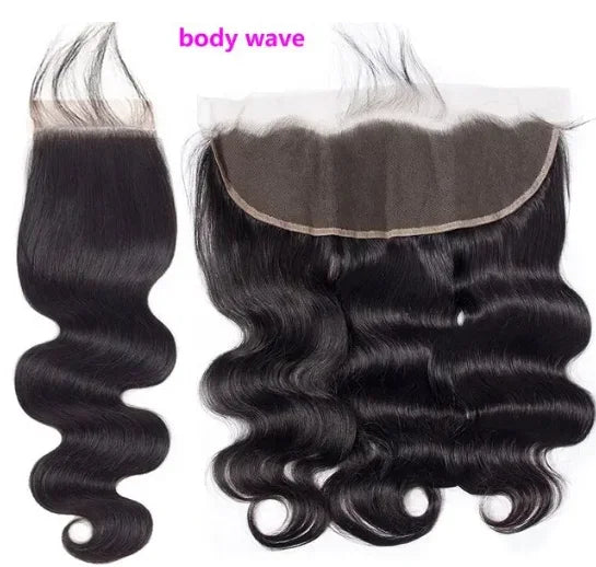13x4 Lace Frontal Closure Straight Water Wave Kinky Curly