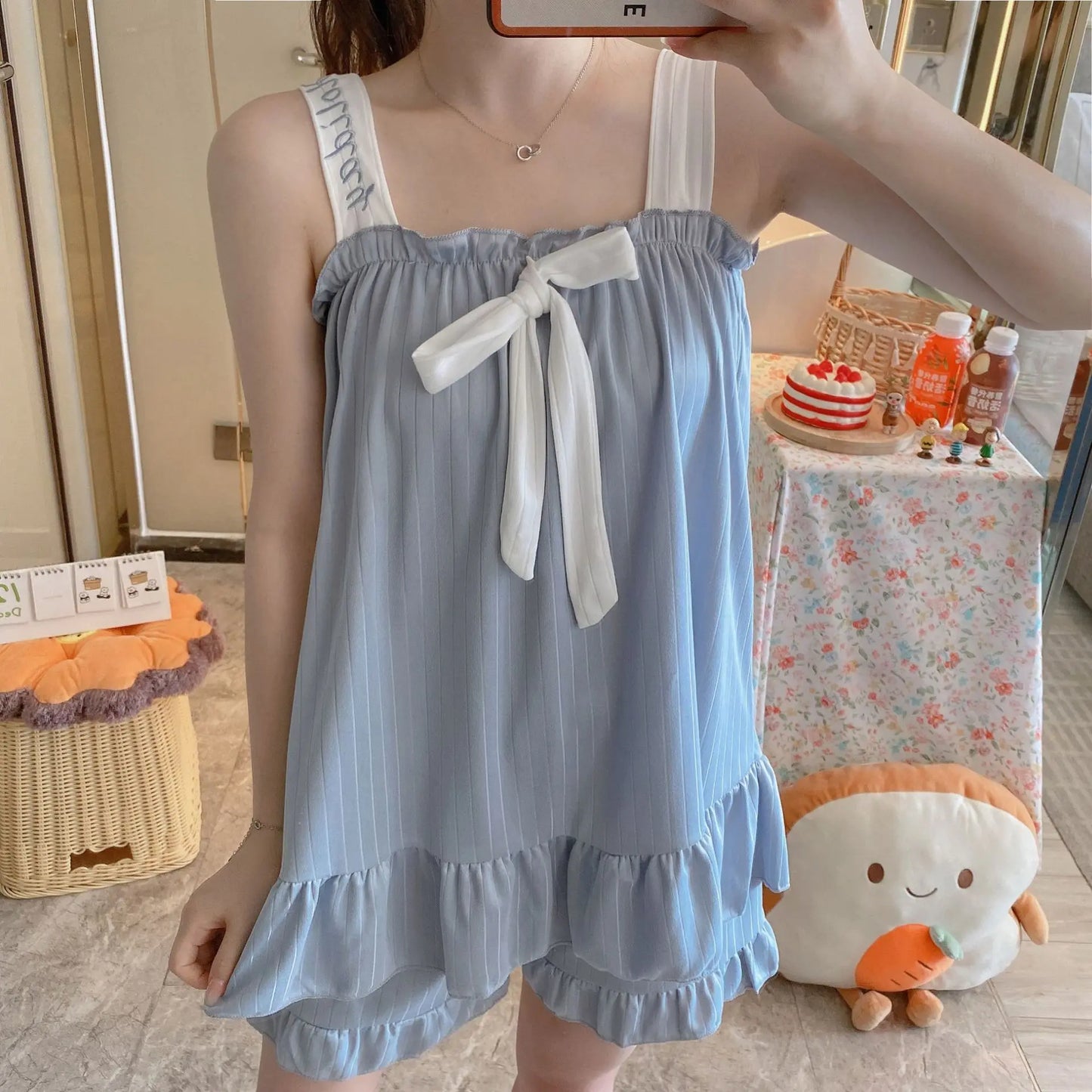 Pajamas Sleepwear Suit With Shorts Pajama Sets