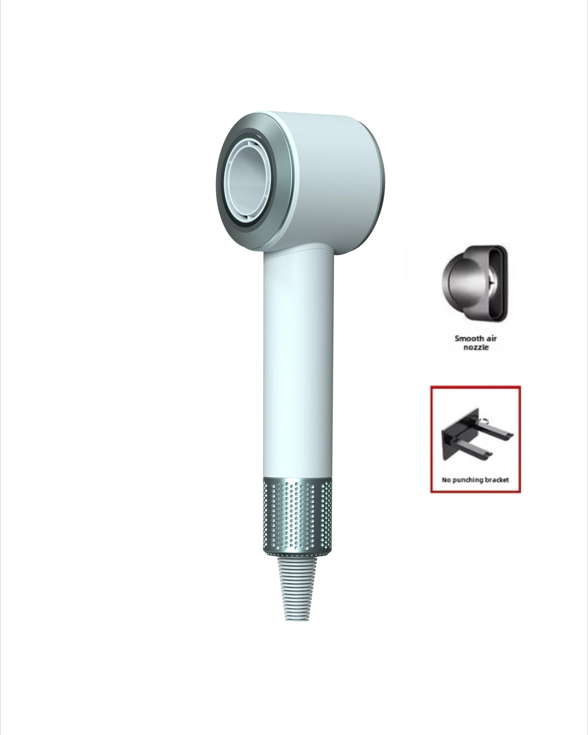 Anion 5 in 1 Professional Hair Dryer Bladeless Temperature Control Lightweight