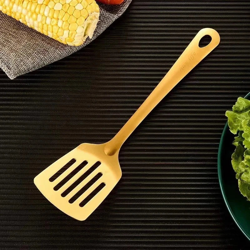 Stainless Steel Kitchen Cooking Spatula Set