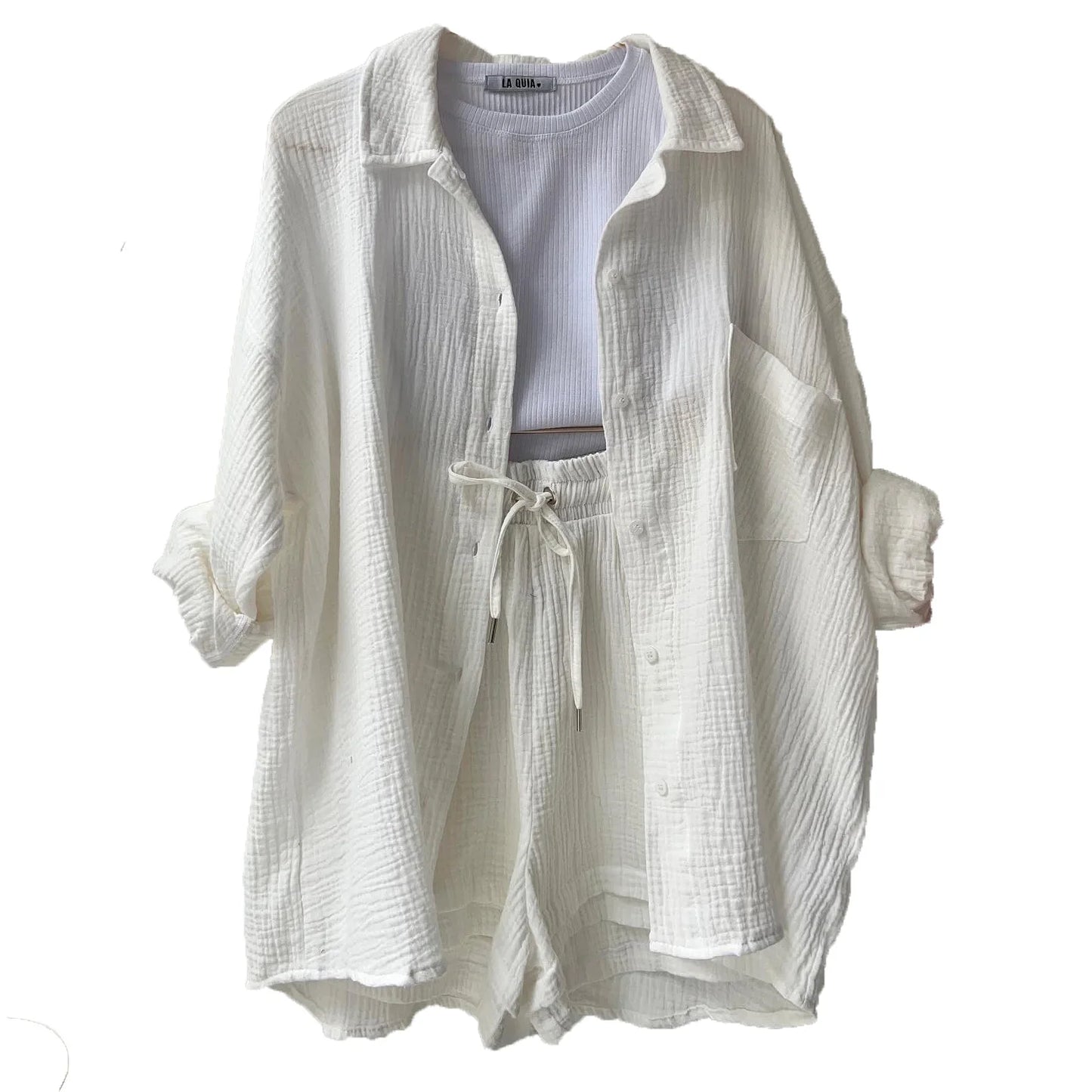 Casual Loose Short Pants Sets