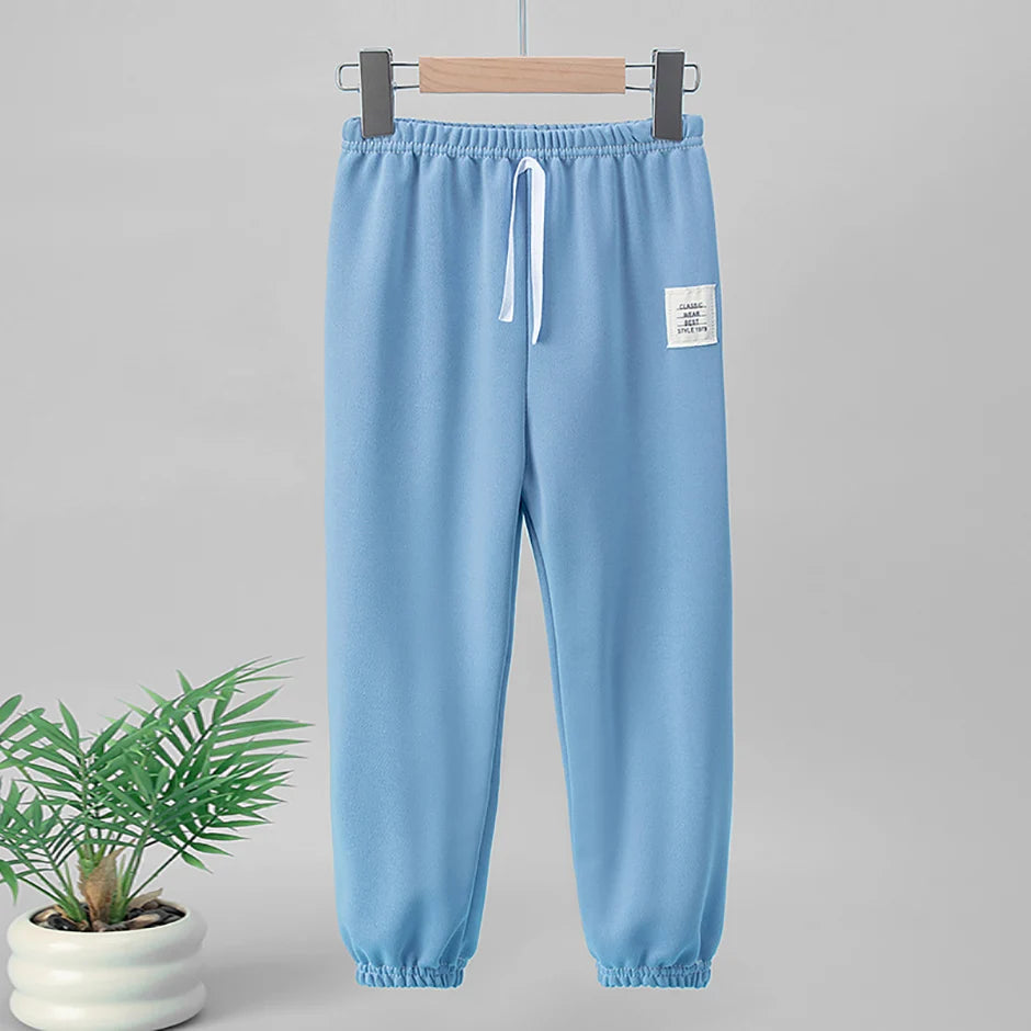 Multi-color Seasonal Casual Sports Pants For Boys And Girls