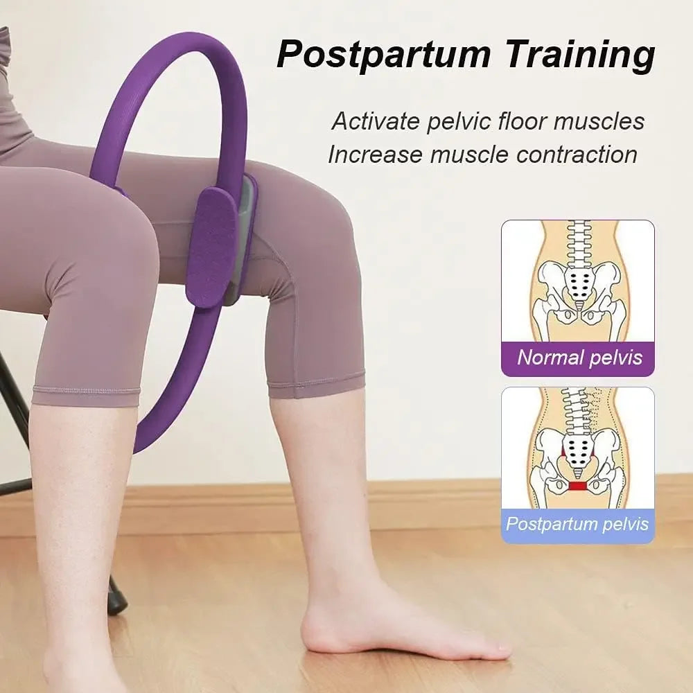 1Pcs Yoga Pilates Ring Non-slip Sports