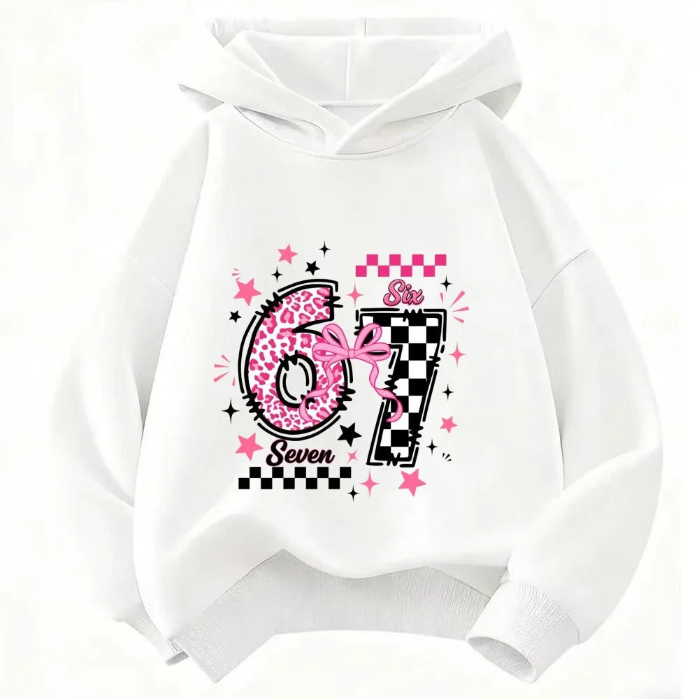 Autumn SIX SEVEN Funny Level 67 Chaos Hooded