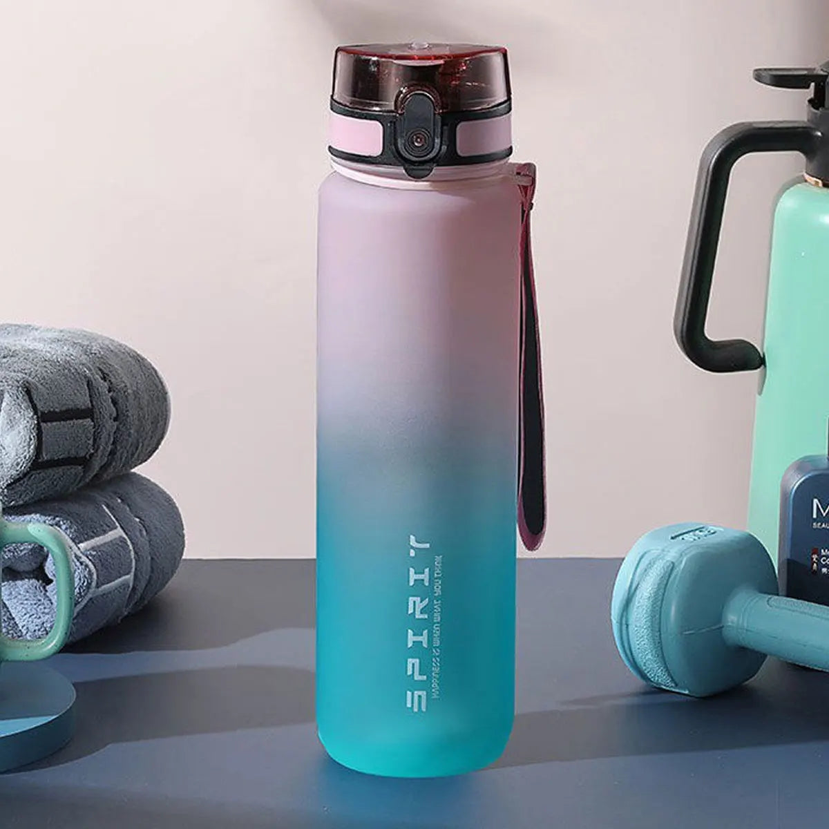 Gradient Water Bottle - 1000ml/600ml/750ml