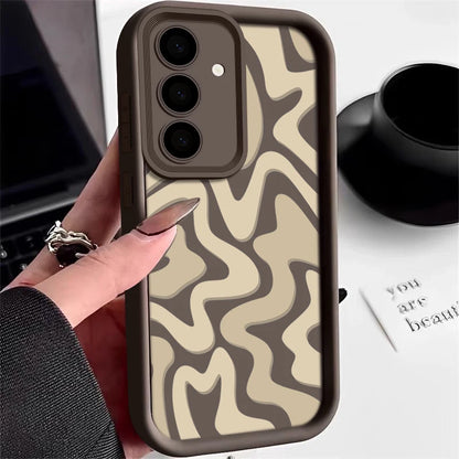 Striped Pattern Phone Case For Samsung Galaxy