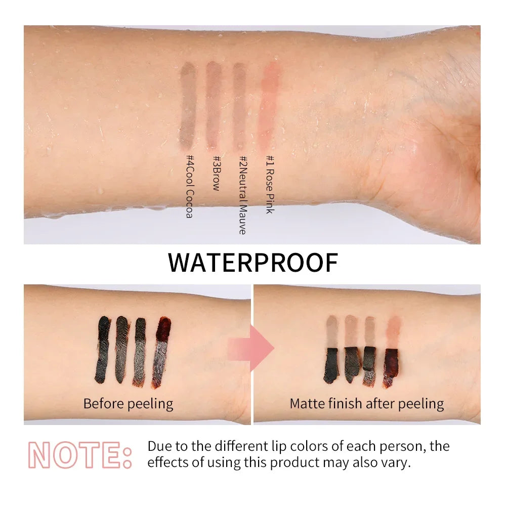 Waterproof Lip Liner Peel Off Tattoo Lipgloss Waterproof  Cosmetic