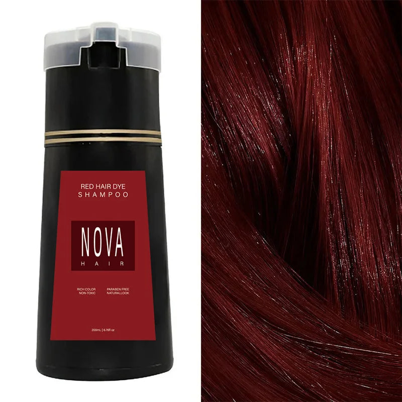 Nova Hair Dyeing Hair Care Shampoo 3-in-1