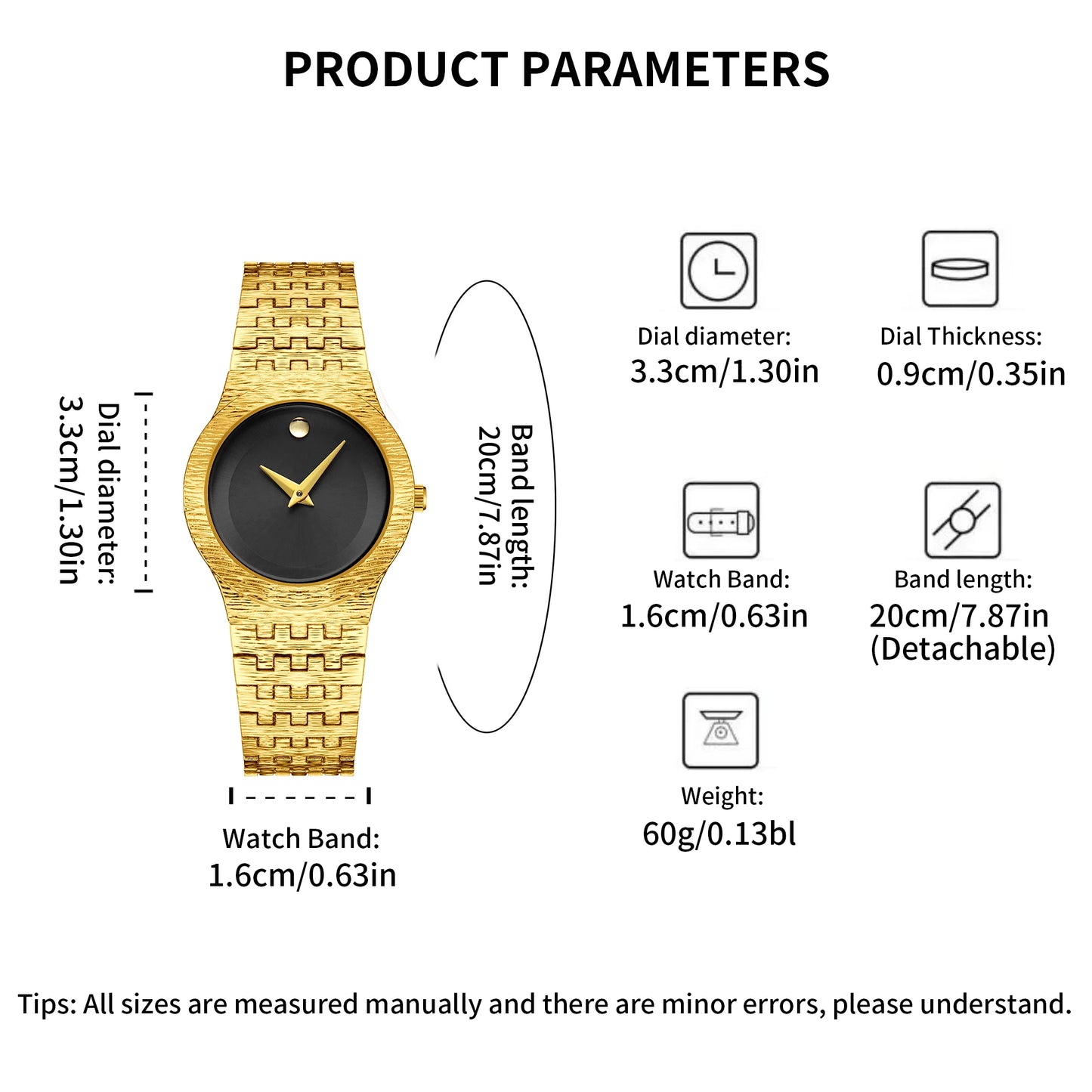 Minimalist Bracelet Quartz Watches