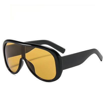 Oversized Large Frame Cat Eye Sunglasses