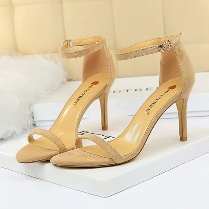 Gladiator Stiletto Classic Ankle Strap Sexy Shoes