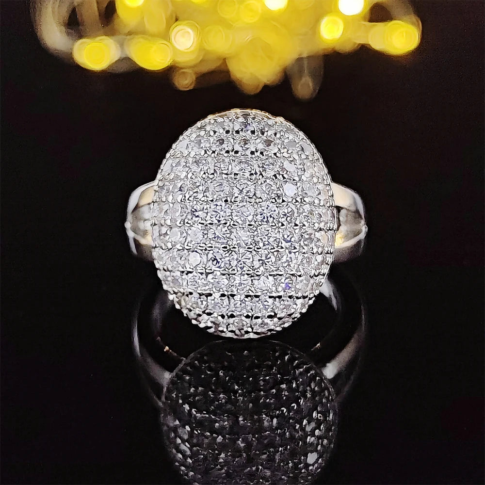 Silver Gifts 88 CZ Unique R103 Rings