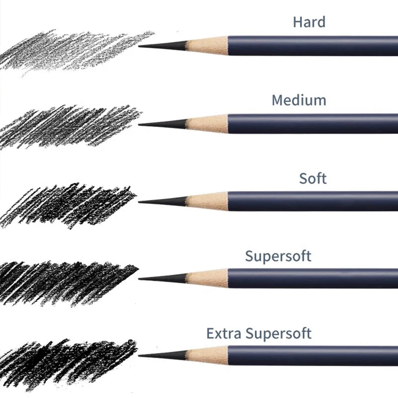 5/10PCS Faber Castell Goldfaber Charcoal Graphite Sketch Set