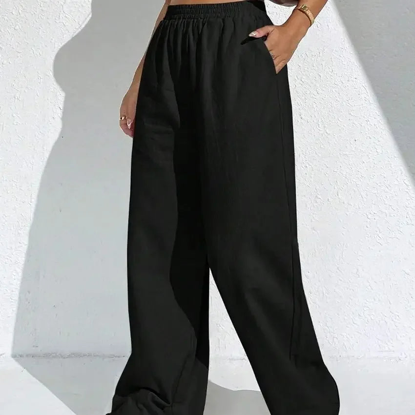 Elegant casual Japanese Korean pants