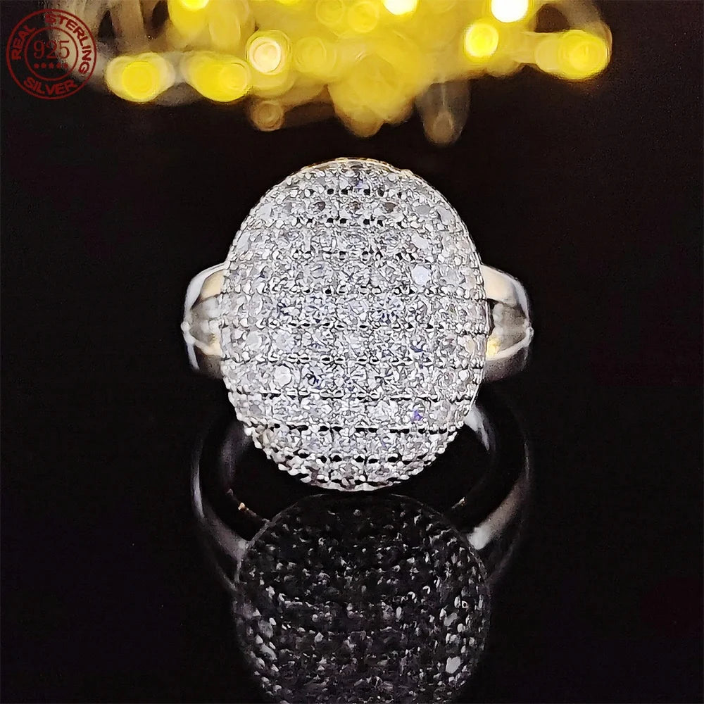 Authentic S925 sterling silver set with diamond Twilight Breaking Dawn Bella Rings