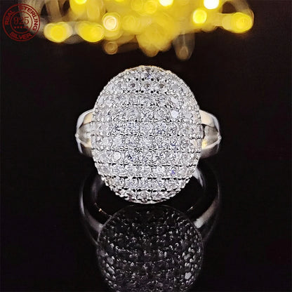 Authentic S925 sterling silver set with diamond Twilight Breaking Dawn Bella Rings