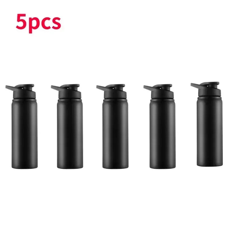 1-15PCS Portable Stainless Steel Bicycle Water Bottle