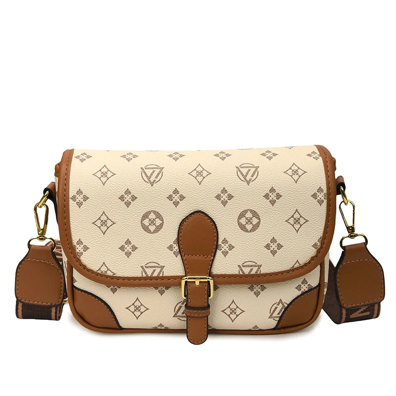 Classic Texture Crossbody Bag