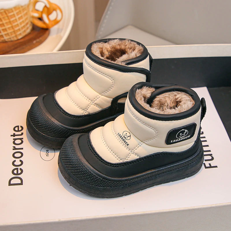Plush Snow Thick Warm Cotton Waterproof Boots
