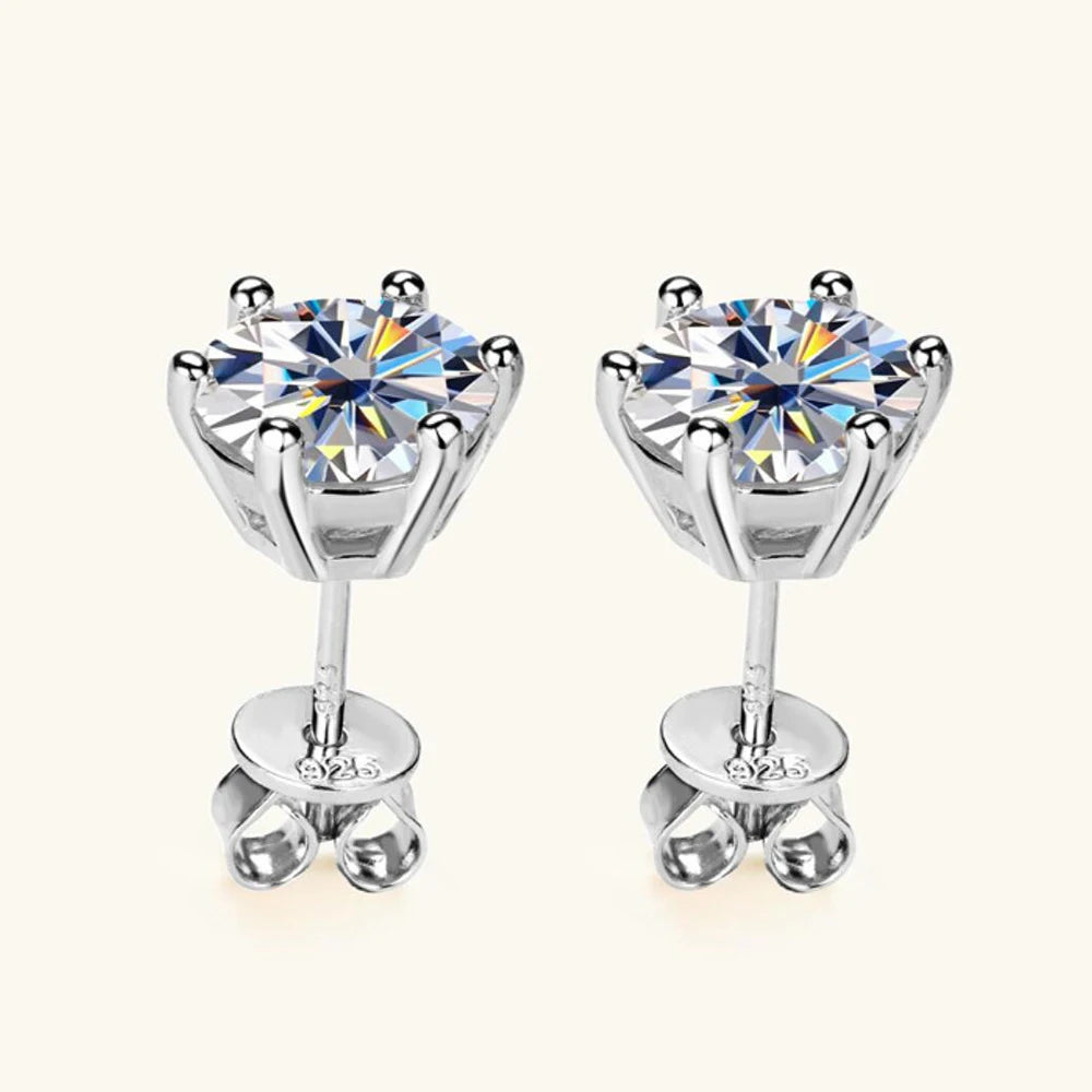 DANA 0.5-2ct Diamond Stud Earrings