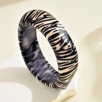 Vintage Exaggerate Leopard Acrylic Bracelets