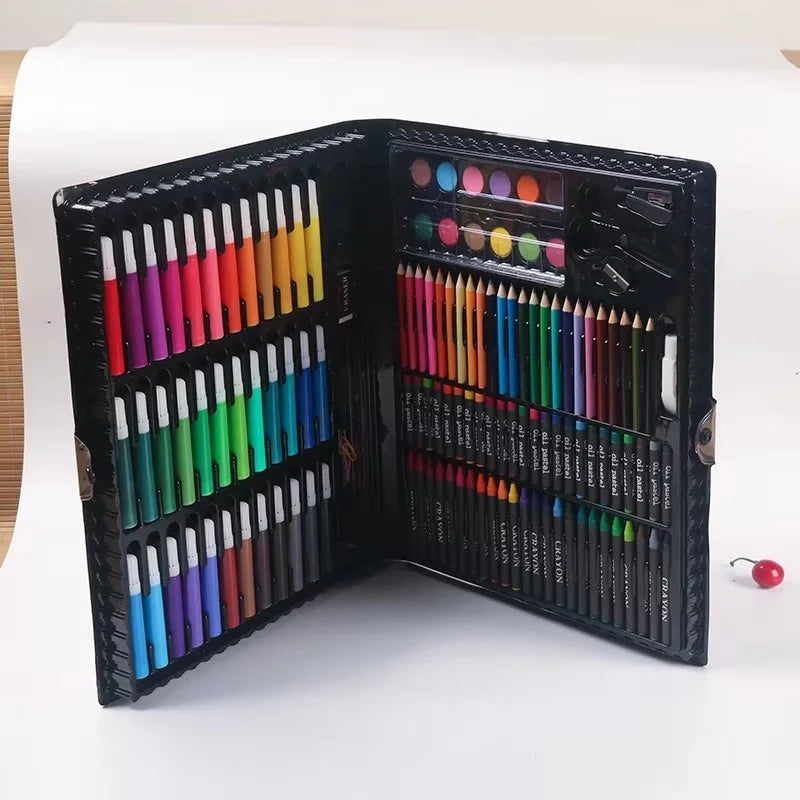 150 Brush Set Children's Painting, Stationery Box