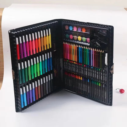 150 Brush Set Children's Painting, Stationery Box