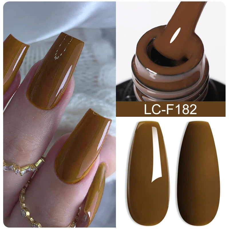 Pink Glitter Nail Gel Polish