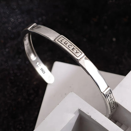 925 Sterling Silver Bangle Bracelet Set