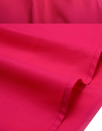 Sleeveless Casual Lapel Shirt Dress