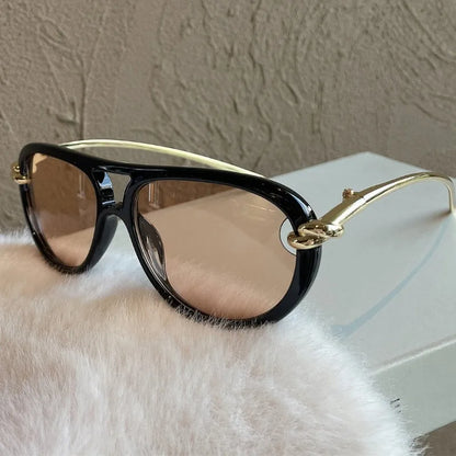 Oversized Pilot Luxury Outdoor Eyeglasses