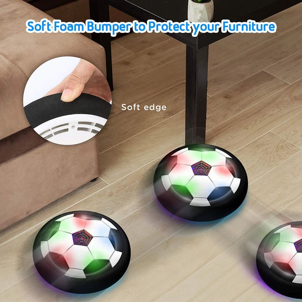 LED Hover Soccer Ball Air Power Training Playing Toys
