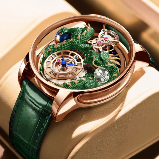 Diamond Tourbillion Top Brand Luxury Astronomia Quartz waterproof Watch