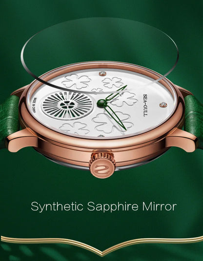 Automatic Mechanical Skeleton Diamond Luxury Lucky Watch