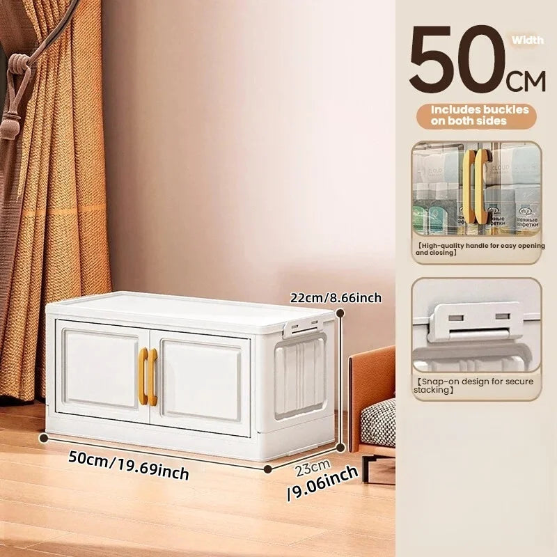 Double-door living room storage cabinet