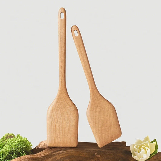 COOKER Thickened Beech Wood Spatula Wooden