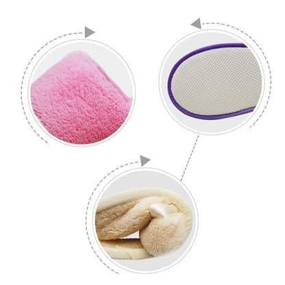 Fur plush Home Flat Slippers
