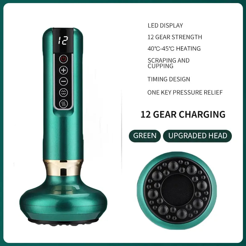 Tricolor Electric Massager Anti Cellulite Vacuum