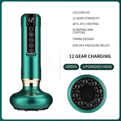 Tricolor Electric Massager Anti Cellulite Vacuum