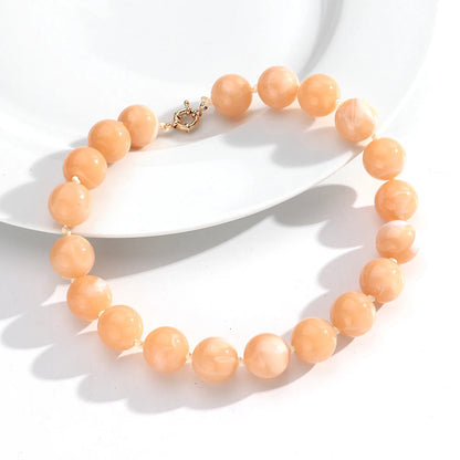 Bohemian Style Handmade Beaded Necklace Jewelry