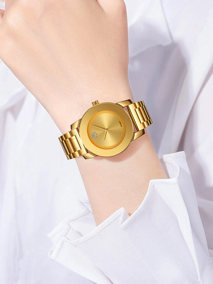 Genuine Quartz Classy Look Light Luxury High-Quality Watch
