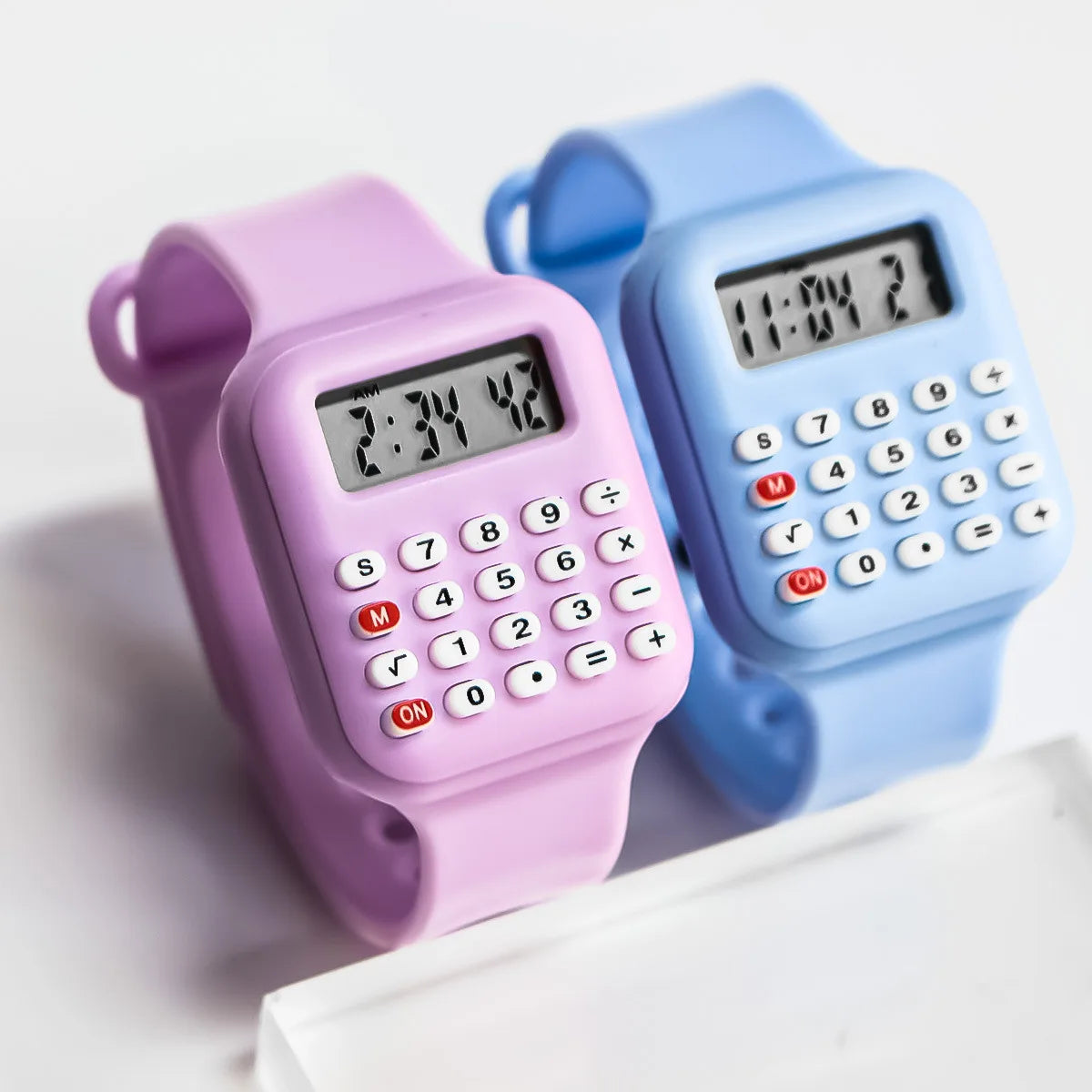 Rubber Strap Children Digital Kids Watch