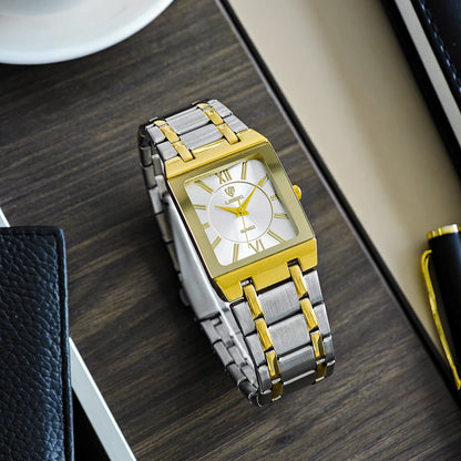 Luxury Automatic Stainless Steel Strap Watch