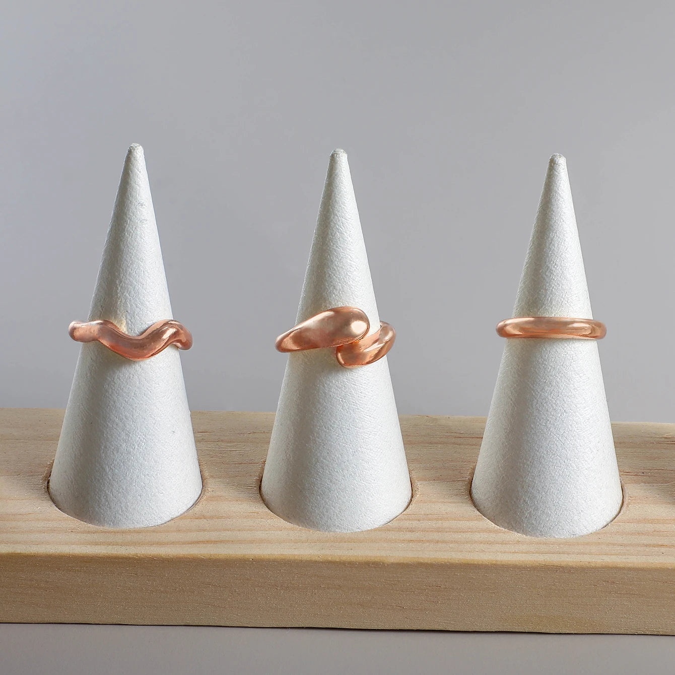 DANA Circle Geometry Opening Joint Rings Set